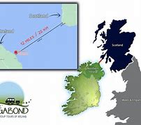 Image result for Scotland vs Ireland Map