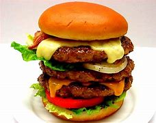 Image result for Triple Cheeseburger