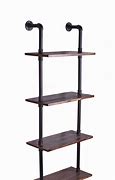 Image result for Metal Pipe Shelf