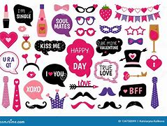 Image result for Valentine's Day Photo Booth Props