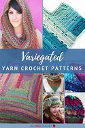 Image result for Variegated Yarn Wall Hanging to Crochet