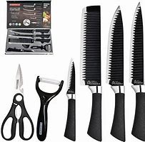 Image result for Kitchen Knife Set Wood