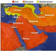 Image result for Middle East Climate Map