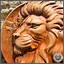 Image result for Lion Wood Art