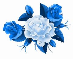 Image result for Aesthetic Blue Flowers PNG