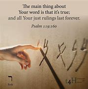 Image result for Psalm 119 160