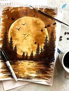 Image result for Coffee Art Painting Nature