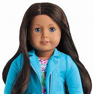 Image result for Caucasian Girl Doll with Brown Hair