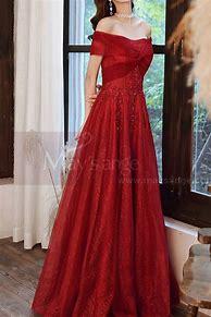 Image result for Red Gowns Evening Wear