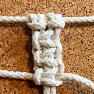 Image result for Basic Macrame Knots