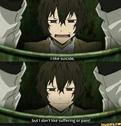 Image result for Dazai Osamu Meme