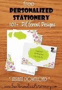 Image result for Personalized Stationery