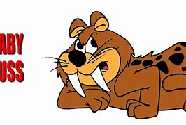 Image result for Flintstones Sabertooth Tiger