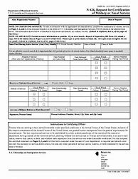 Image result for N-426 Form