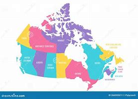 Image result for Canada Administrative Map