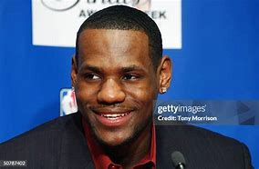 Image result for LeBron James Rookie