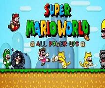 Image result for Super Mario World All Power UPS