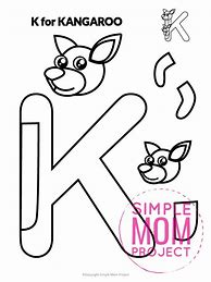 Image result for Alphabet Crafts Printable K