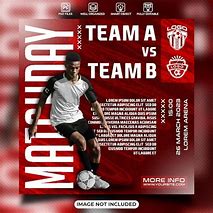 Image result for Matchday Poster SVG