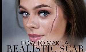 Image result for Facial Scar Makeup