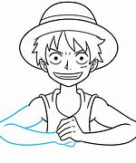 Image result for Easy Simple Luffy Drawing