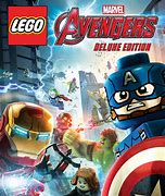 Image result for LEGO Marvel Avengers Game Cover