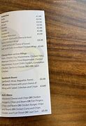 Image result for Bridge Cafe Menu