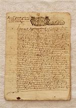 Image result for 1700s Letter