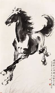 Image result for Xu Beihong Horse Painting