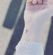 Image result for Small Girly Cross Tattoos