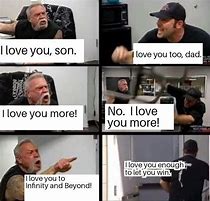 Image result for Love You More Funny Meme