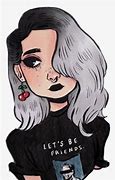 Image result for Grunge Girl Aesthetic Cartoon