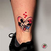 Image result for Mickey and Minnie Mouse Tattoos