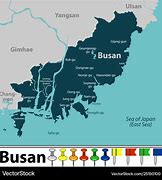 Image result for Busan Korea Map