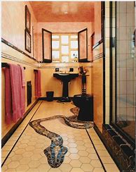 Image result for Art Deco Glass Bathroom Tiles