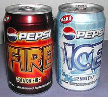 Image result for Pepsi Fire and Ice