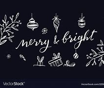 Image result for Merry and Bright Vector