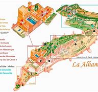 Image result for Alhambra Spain Map