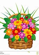 Image result for Flower Basket Clip Art