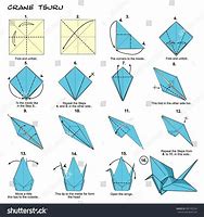 Image result for Origami Crane Steps