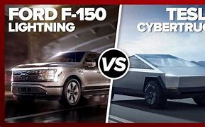 Image result for F 150 Lightning vs Tesla Cybertruck