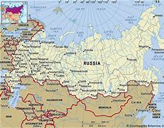 Image result for Russia Area Map