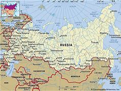 Image result for Russia Location Map