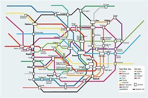 Image result for Japan Rail Network Map