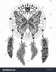 Image result for Dream Catcher Butterfly Design Drapery