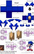 Image result for Sonic Paper Dolll