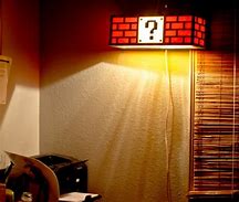 Image result for Mario Question Block Lamp