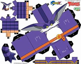 Image result for Sonic Paper Dolll