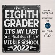 Image result for 8th Grade Sign