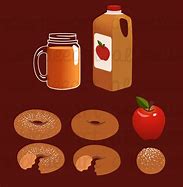 Image result for Cider and Donuts Clip Art